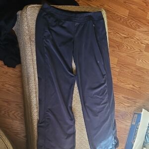 Cotton Black Relax Fit Pants